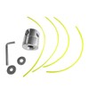 ND 2 Pieces Grass Trimmer Replacement, Trimmer Head Aluminium, Thread
