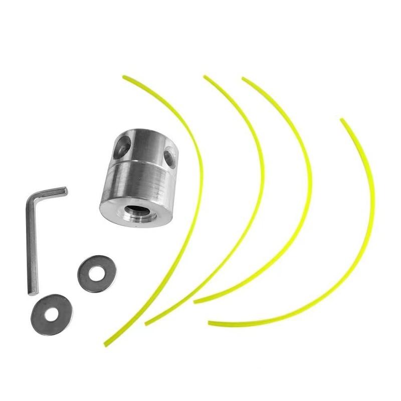 ND 2 Pieces Grass Trimmer Replacement, Trimmer Head Aluminium, Thread