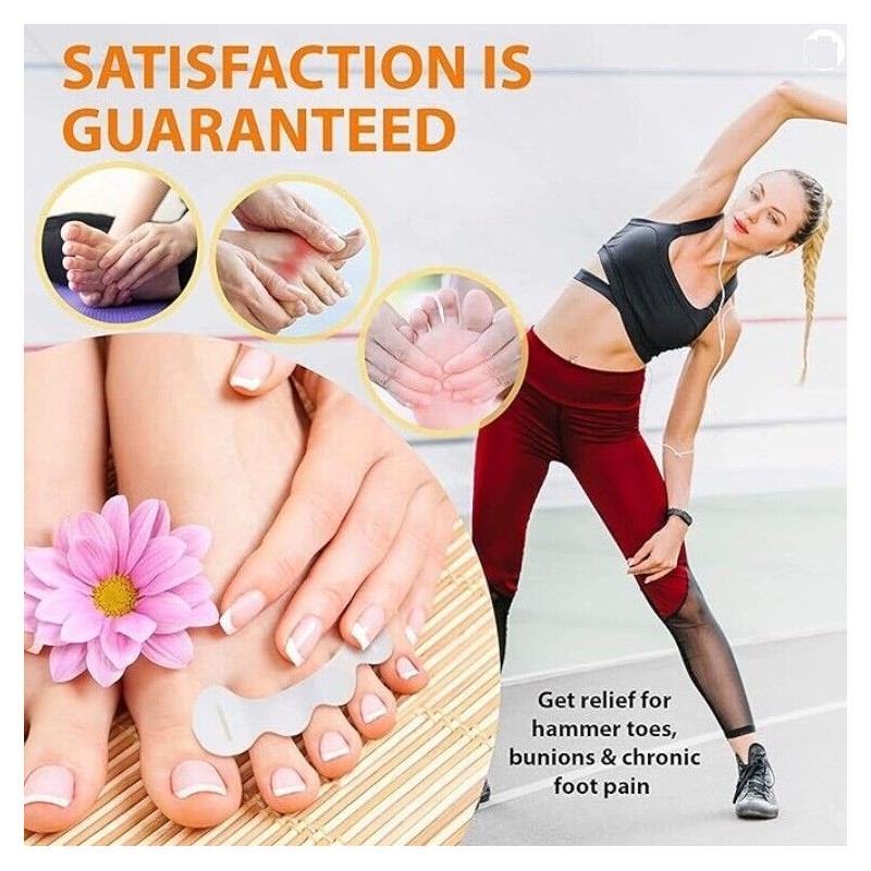 Healthy Happy Long Life Toe Separators Correct Your Toes Spacers
