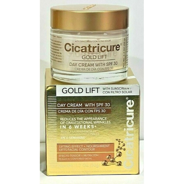 CICATRICURE GOLD LIFT  DAY CREAM  50G EACH REDUCE WRINKLES