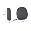 jojofuny Eva Portable Headphone Storage Bag Earphone Organizer Case for