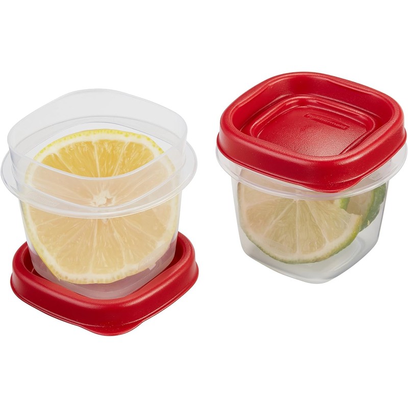 Utensilux Food Storage Containers, Half Cup Food Storage Containers, 9