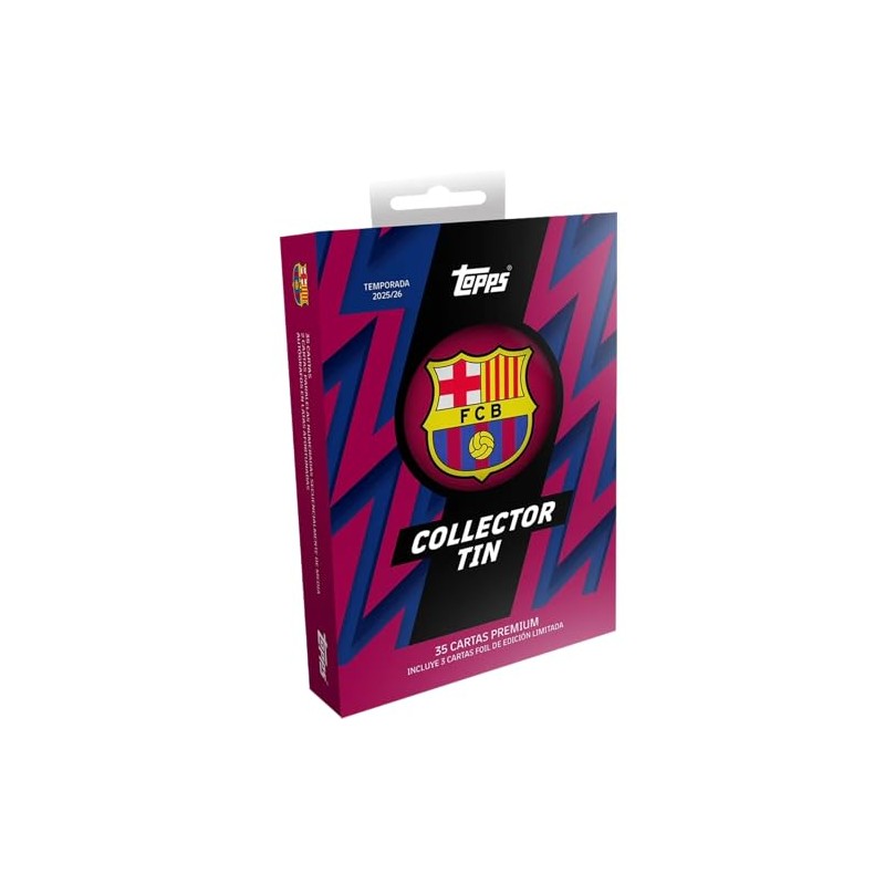 Topps Barcelona Collector Tin 2025/26 Español