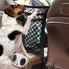 MBVBN 3-Layer Car Mesh Organizer, Seat Back Net Bag, Barrier