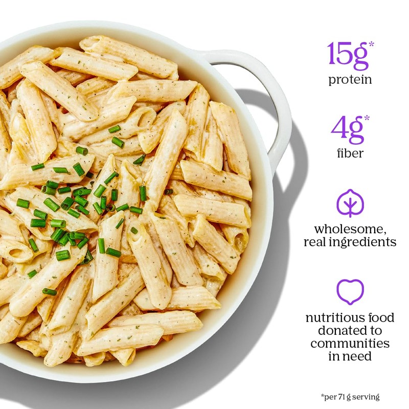 Chickapea One Pot Chickpea Pasta - Creamy Garlic - 7