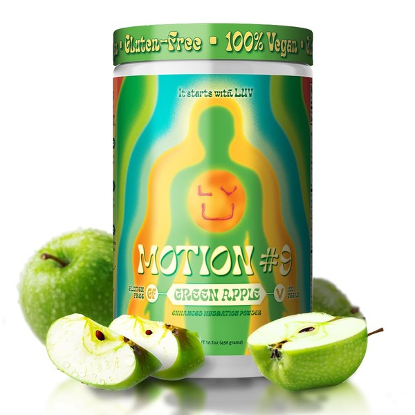 LUV LUV Motion #9 Enhanced Hydration- Electrolyte Powder- BCAA Powder