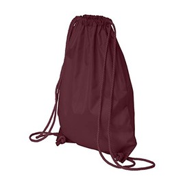Liberty Bags Small Drawstring Backpack, Maroon, OS [Apparel]