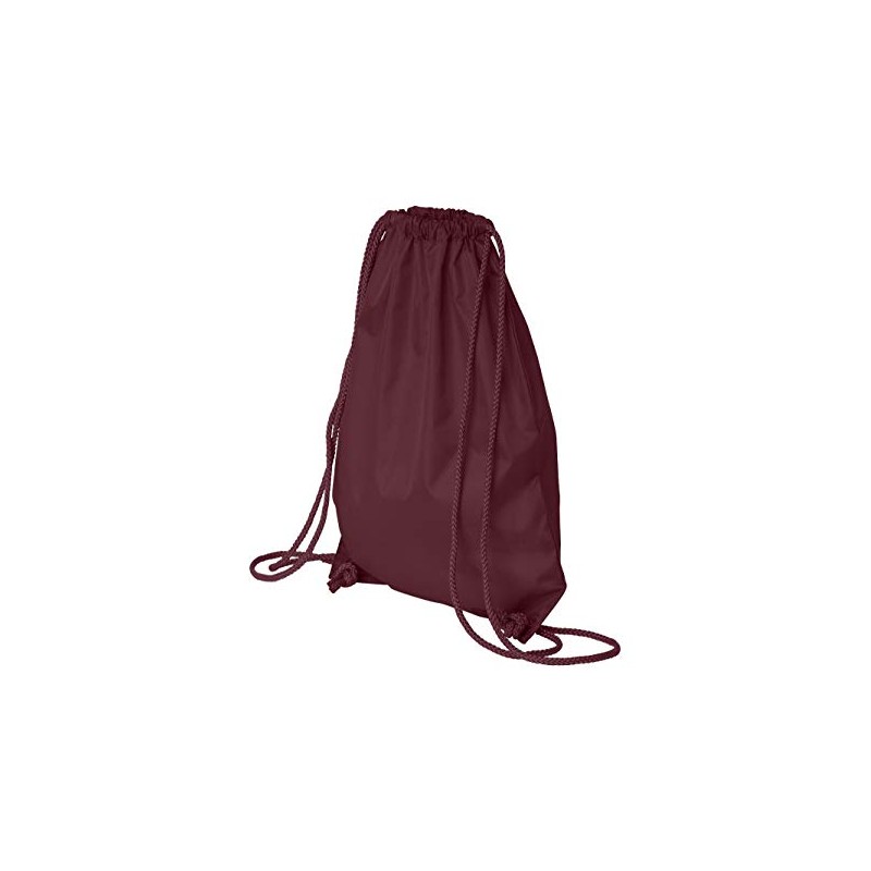 Liberty Bags Small Drawstring Backpack, Maroon, OS [Apparel]