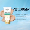 Protector Solar Oréal Paris Defender Anti Brillo Color Tono Medio