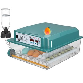 CoInceptus Incubators for Hatching 36 Eggs with Automatic Egg Turning and Humidity Monitoring - 4 Automatic Incubation Modes for Chicken Duck Goose Pigeon