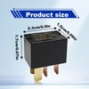 Pleoos 4 Pack G8HL-H71 AC and Starter Relay 39794-SDA-A03 39794-SDA-A05