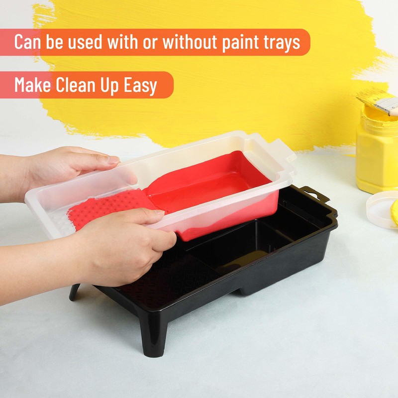 Bates- 4 Inch Paint Tray Set, 81 Pack, 1x 4