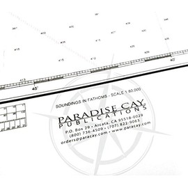 Paradise Cay Publications, Inc. NOAA Chart 18729: Anacapa Passage; Prisoners Harbor 27 x 38.2 (Waterproof)