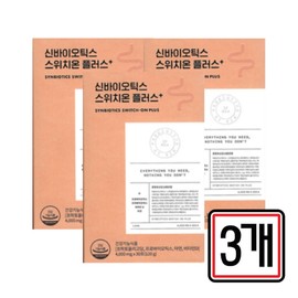 Synbiotics Switch-On Plus 30 sachets x 3 probiotics that support intestinal health / 신바이오틱스 스위치온 플러스 30포 x 3개 장건강 도움 프로바이오틱스