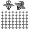 Pulchra 100Pcs Trafic Side Door Moulding Panel Trim Clips For
