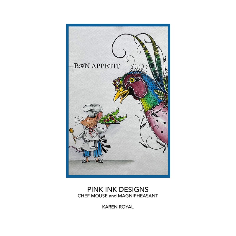 Pink Ink Designs Chef Mouse-Clear Stamp Set, A7