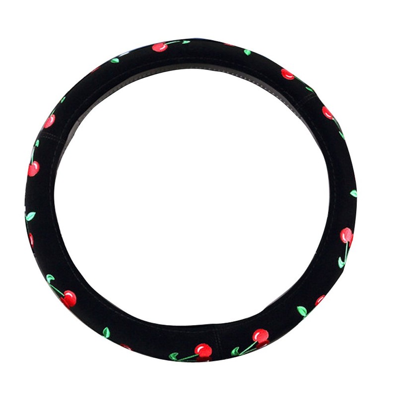 Mayco Bell 2016 Automotive Women Embroidery Cute Car Steering Wheel