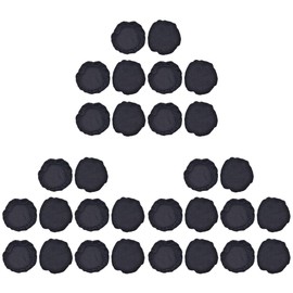 Mobestech 30pcs Headset Cover Black Earmuff Cushions for Headphones Dustproof Protective Earphone Comfortable Fit Noise Reduction Easy Installation Compatible Ear Pads