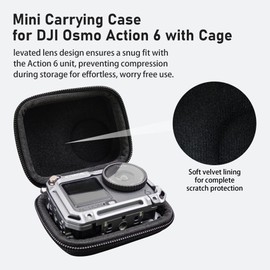 CYNOVA Camera Carrying Case for DJI Osmo Action 6 Cage