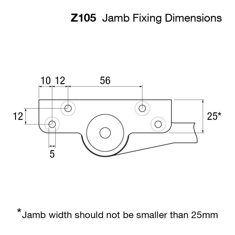 ZEROplus Friction Door Limiting Stay, Surface Fixing, Heavy Duty, Grade