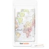 kwmobile 3 x Passport Plastic Protective Cover Black Multicoloured –