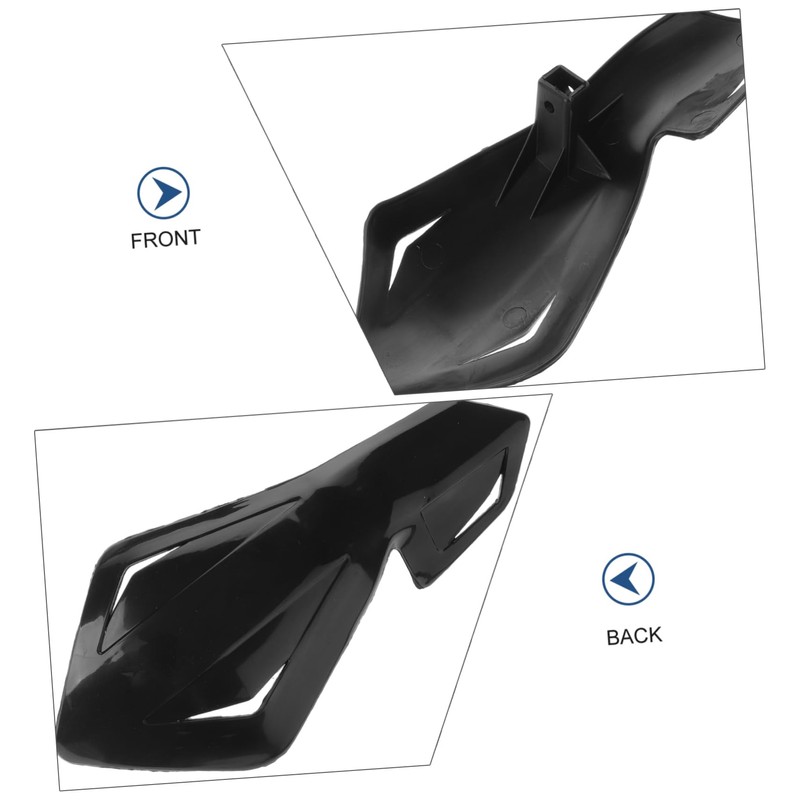 Ciieeo 2pcs Motorcycle Handguards Protector for Modified Handlebar Wind and