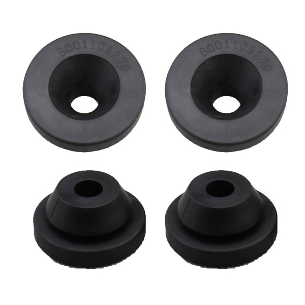 Papakesue 4Pcs 036129689B Car Engine Rubber Air Filter Housing Shell