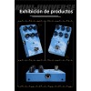 Pedal De Reverb Mini-universe Con 9 Efectos Y True Bypass