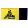 Don't Tread On Me Tactical Embroidered Morale Applique Fastener Hook&Loop