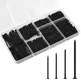 Nail for Hanging Pictures Assortment Kit - 650Pcs Small Nails, Finishing Nails, Hanging Nails, Picture Nails, Wall Nails for Hanging, Pin Nails