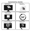 Adaptador Universal Vesa Para Monitores De Pantalla