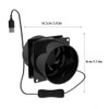 Portable Fume Extractor Fan for Kitchen Smoke Removal Kitchen Exhaust