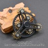 Portable 4 Gears Decompression Metal Finger Hand Brass Gear Toy