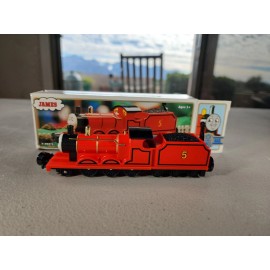 Ertl NEW! Ertl Thomas & Friends Shining Time Station Train Gold Rail - JAMES