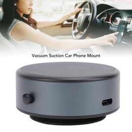 Electric Vacuum Magnetic Suction Car Phone Mount, Strong Suction for Car Kitchens Mirro Gym Bath Shower All Smooth Mirrors Glass Tables Cars, Powerful Magnetic