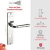 Beschläge Hamburg Emily Art 70-09 MPN PVD PZ Door Handles
