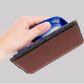 Weavura Grill & Griddle Cleaning Kit with Screen/Pad Holder, Polish Pads, Cleaning Screens, Caddy, Scraper and Heat-Resistant Holder for Safe (Full Kit: Cleaner,Scraper,Pads,Screens and Caddy)