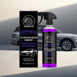 Car Glossy Coating Spray, 1 Count  Car Paint Waterproof & Anti-fog Spray, Car Paint Care Polishing Spray, Suitable for All Types Of Cars