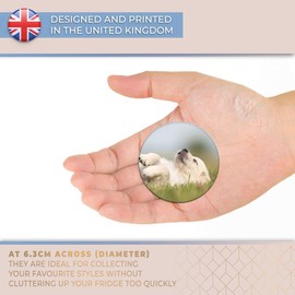 Destination Vinyl ltd Magnet for Refrigerator, Fridge - Cute Retriever Labrador Animals Dog for Office, Cabinet and Whiteboard, Magnetic Stickers, 8437