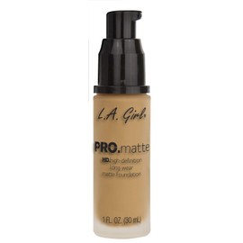 L.A. Girl PRO.Matte Foundation, Sand GLM678