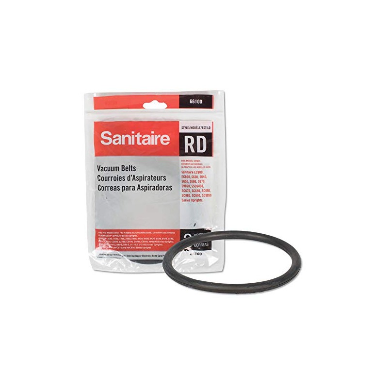 Sanitaire 66100 - Correa de repuesto para aspiradora vertical, correa