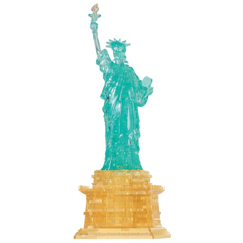 BePuzzled, Statue of Liberty Deluxe Original 3D Crystal Puzzle, Perfect