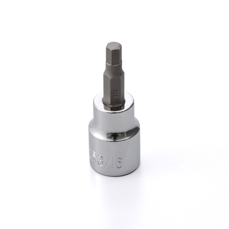 Daytona 97491 Motorcycle Tool Hex Socket Inch Short 3/8 Inch