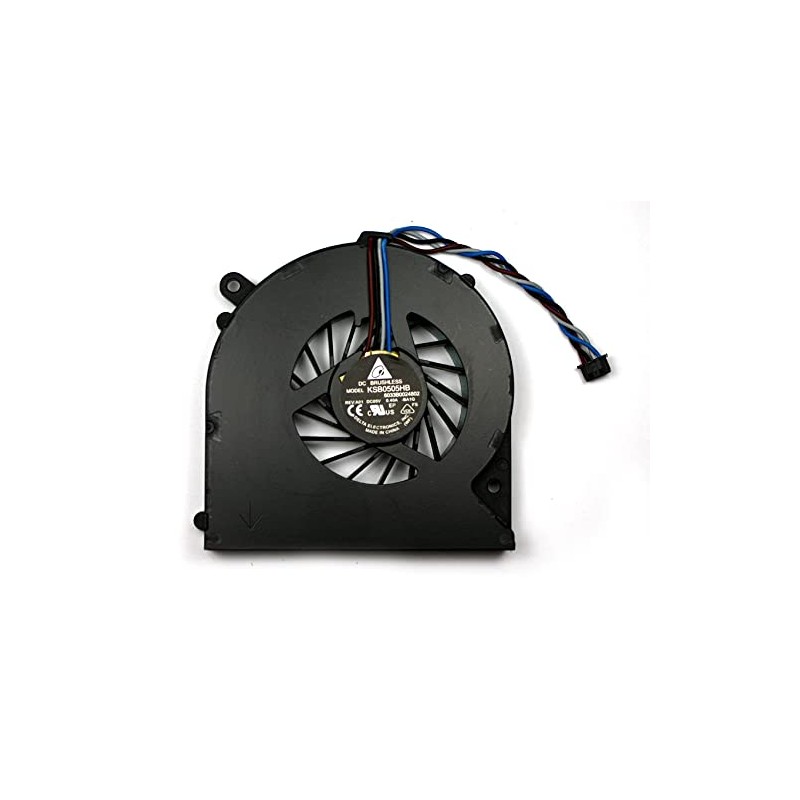 Power4Laptops Replacement Laptop Fan 4 Pin Model Compatible with Toshiba