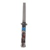 Men Spring Comb Pocket Size Stainless Steel Teeth Foldable Brush