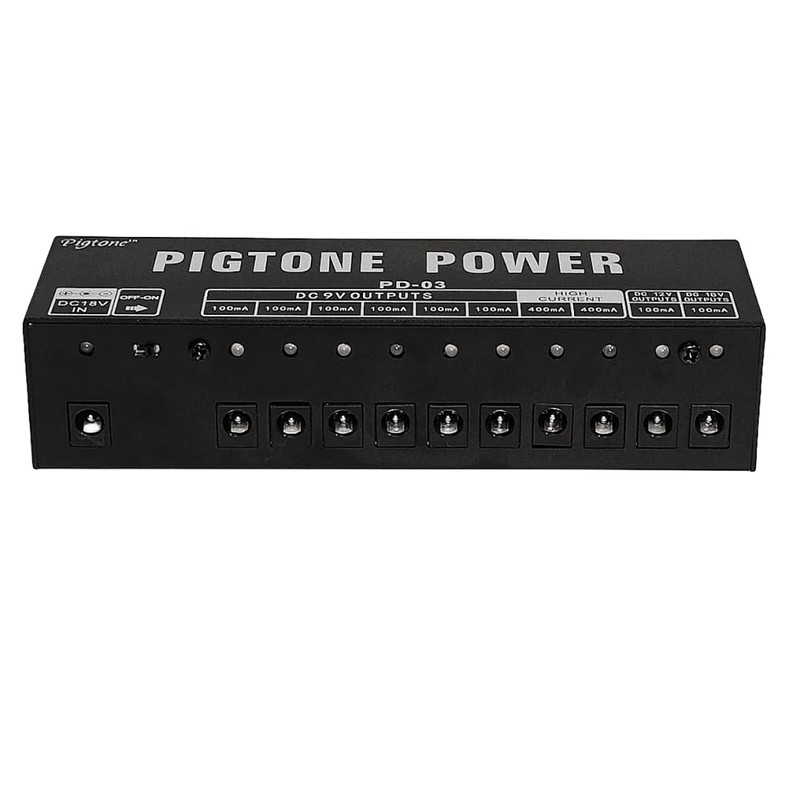 10 Isolated DC Output for 9V/12V/18V 100mA 400mA Effect PedalGuitar