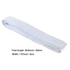 Karate Belt 220cm White, Taekwondo Belt Judo Belt, Cotton Striped