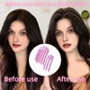 Heanvmyss 4 x wind shaping styling combs, volume clips for