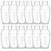 12 Pcs Plastic Cocktail Shaker Drink Mixer with Scales and