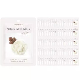 Nature Skin 100매 네이처스킨 시어버터 마스크팩 100 Sheets Nature's Skin Shea Butter Mask Pack [Basic product]